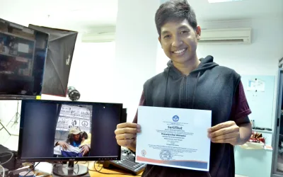 MELALUI POTRETNYA, MAHASISWA DKV UDINUS BERHASIL MERAIH JUARA DI PEKSIMINAS TAHUN 2022