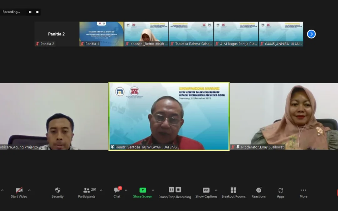 SIAPKAN MAHASISWA HADAPI TRANSFORMASI DIGITAL, FEB UDINUS HADIRKAN PAKAR AKUNTAN