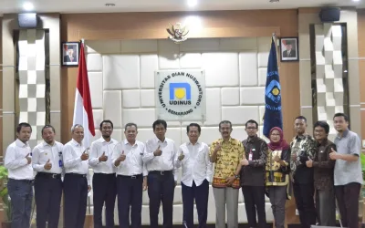 TERIMA KUNJUNGAN UIMA, UDINUS TINGKATKAN KOLABORASI DI BIDANG TRI DHARMA PERGURUAN TINGGI