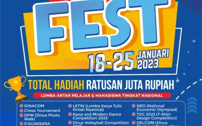 DINUSFEST KEMBALI DIGELAR, UDINUS BERIKAN WADAH BEREKSPRESI BAGI SELURUH SISWA SMA/K DI INDONESIA