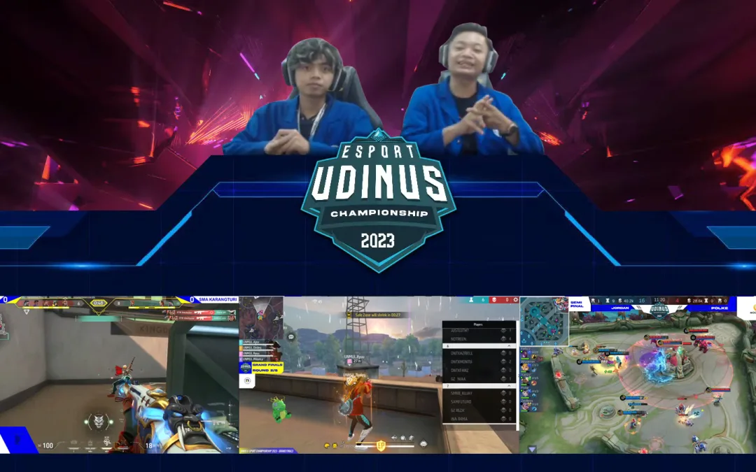 DINUS E-SPORT CHAMPIONSHIP 2023, BERI WADAH SISWA SMA/SMK TINGKATKAN KEMAMPUAN DI BIDANG GIM