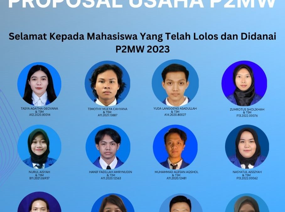 LOLOS DAN DIDANAI KEMENDIKBUD RISTEK, INI 12 PROPOSAL WIRAUSAHA MILIK MAHASISWA UDINUS