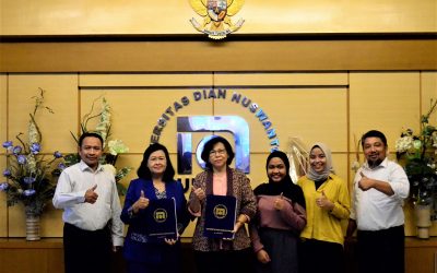UDINUS KERJA SAMA DENGAN YKAI, FASILITASI BEASISWA PENUH DARI COLRUYT GROUP BELGIA