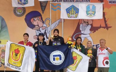 Atlet Taekwondo Udinus Raih Medali Emas di Pomnas XVIII 2023