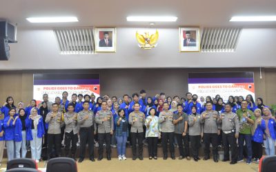 Police Goes to Campus di Udinus Sosialisasi Pemilu 2024 Damai