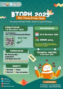 Poster Kegiatan Grow Enviromental Health Solidarity Latih Mahasiswa Jadi Agen Perubahan