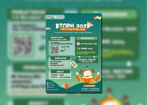 Poster BTOPH 2023 Pelatihan Mahasiswa Jadi Agen Perubahan