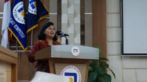 Sambutan dari WR III Udinus Dalam Acara Visitasi PPKO