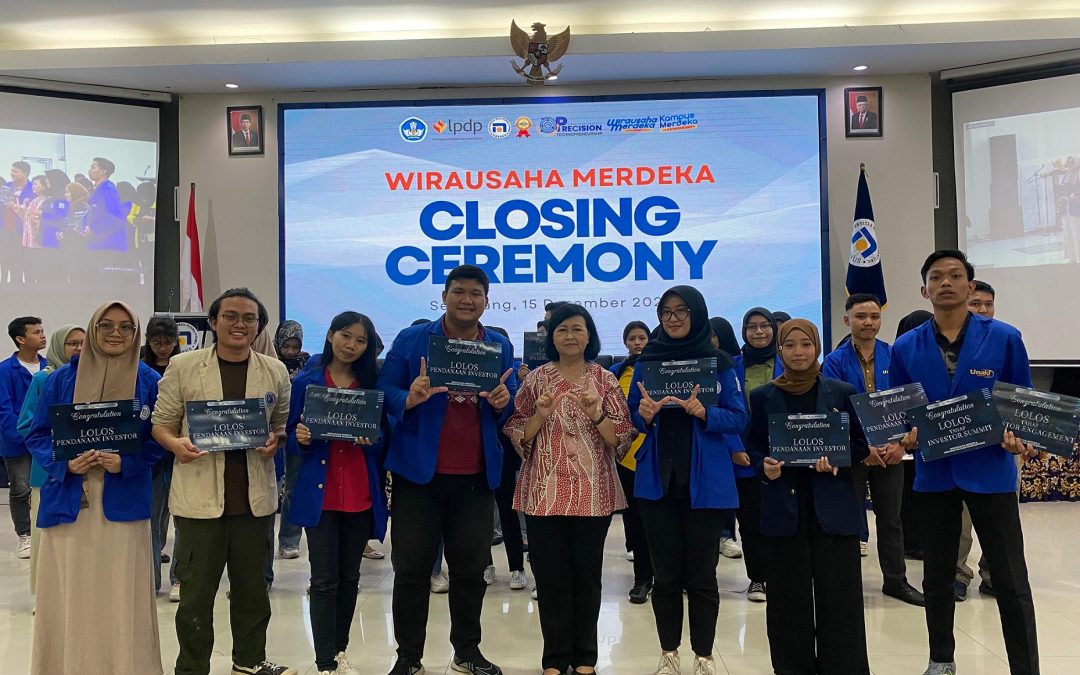 7 Produk yang Lolos Pendanaan Investor pada Closing Ceremony WMK 2023 Udinus