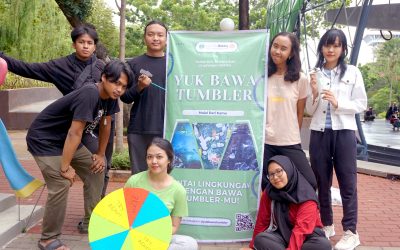 Kurangi Sampah Plastik, Mahasiswa Ilmu Komunikasi Udinus Serukan Masyarakat Bawa Tumbler