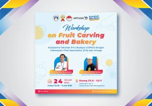FIB Udinus Kerja Sama dengan ICA dan Artugo Hadirkan Narasumber Ahli di Bidang Kuliner