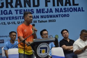 Legenda Tenis Meja Indonesia Apresiasi Udinus, Ismu Harinto: Mampu Motivasi Instansi Lain Jadi Tuan Rumah!