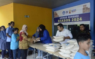 Jelang Idulfitri, 1000 Ton Beras Dibagikan Udinus Untuk Warga Kota Semarang