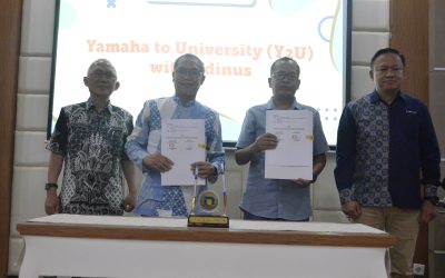 Universitas Dian Nuswantoro bersama Yamaha Komitmen Tingkatkan Kualitas Animasi di Indonesia