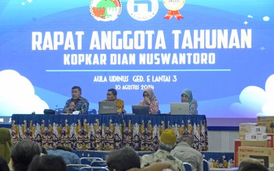 Koperasi Karyawan Udinus Gelar RAT, Tentukan Kebijakan Baru untuk Beberapa Tahun ke Depan