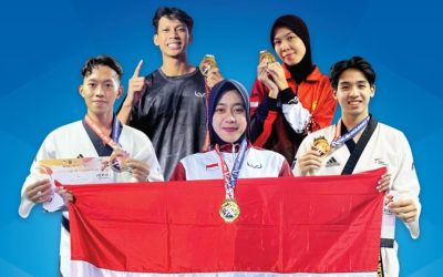 Atlet Taekwondo Udinus Bersaing dengan Atlet dari 5 Benua, Bawa Pulang 5 Medali Emas