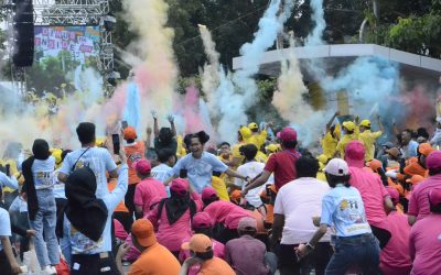 Meriah! Color Battle Sambut Mahasiswa Baru FIK Udinus