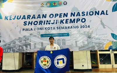 Atlet Kempo Udinus Gagalkan Dominasi Tuan Rumah, Raih Medali Emas di Open Nasional Shorinji