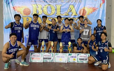 Tim Bola Basket Udinus Sapu Bersih Medali di Kategori 3×3 pada Ajang Pantasi 2024