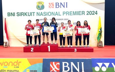 Atlet Bulu Tangkis Udinus Ra Juara di Ajang BNI Sirnas DKI Jakarta 2024