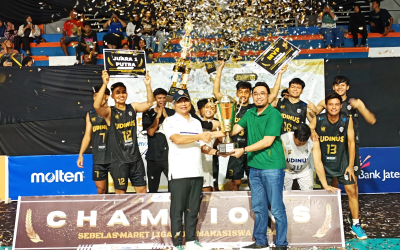 Pecah Telur! Tim Voli Putra Udinus Sabet Gelar Juara di Liga Voli Mahasiswa Nasional