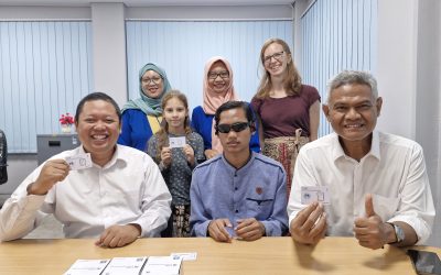 Dosen Udinus Ciptakan Kartu Braille dengan NFC I-Can Bantu Mahasiswa Disabilitas Netra 