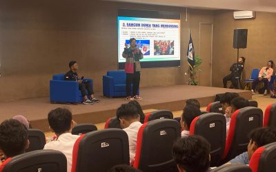 Lewat Fazzio Inspiring Talk, Animator Sengklekman Berbagi Ilmu ke Siswa SMA dan Mahasiswa Animasi Udinus