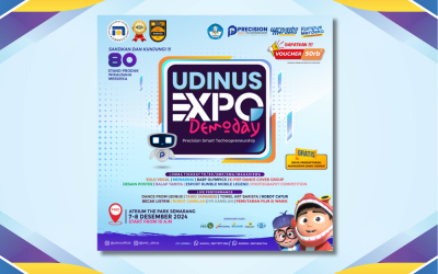 Catat Tanggalnya! Jangan Lewatkan Keseruan Pameran Kewirausahaan dan Lomba di Udinus EXPO Demoday