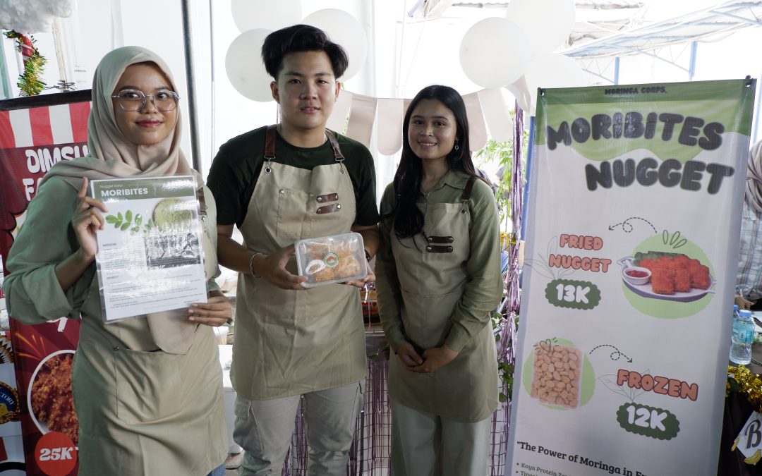 Manfaatkan Daun Kelor, Mori Bites Nugget inovasi Mahasiswa Udinus Hadir sebagai Makanan Cegah Stunting