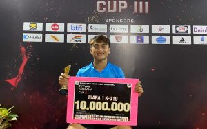 Affan Raih Juara 1 pada Kejuaraan Tenis Meja Tytyan Kencana Cup 3