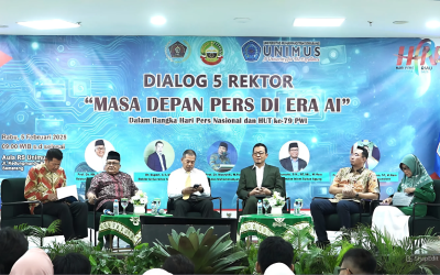 Bicara Masa Depan Pers, Wakil Rektor Udinus, Dr. Guruh Fajar : AI Hanya Alat, Bukan Pengganti Jurnalis!