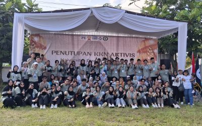 Semarak Pesta Rakyat, jadi Penutup KKN Aktivis Udinus 2025 di Kecamatan Kandangan