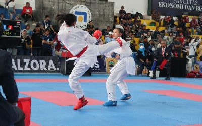 650 Atlet Muda Cabor Karate Sukses Ikuti Piala Rektor Udinus Karate Championship 2025