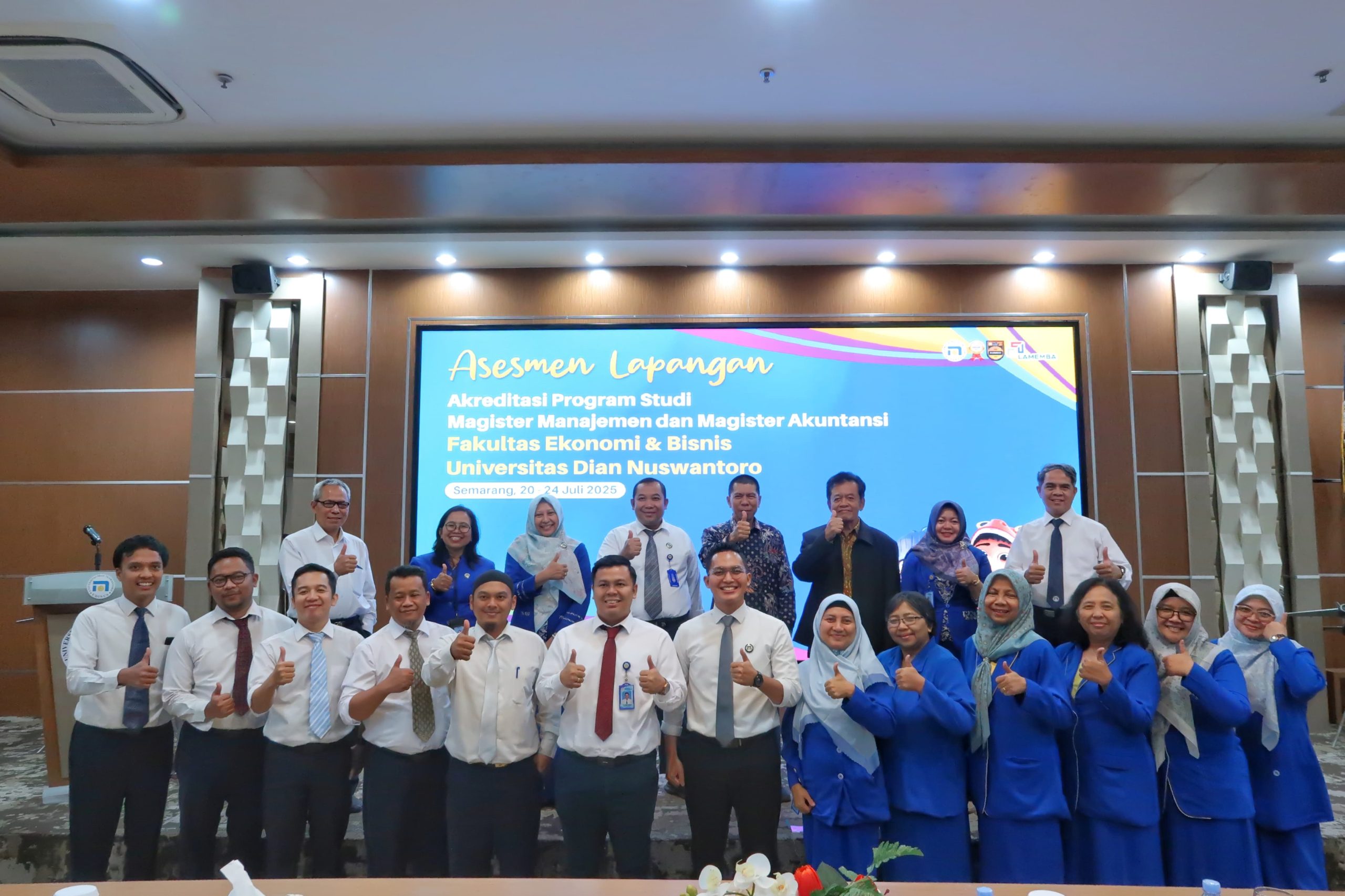 Asesmen Lapangan Pascasarjana FEB Udinus