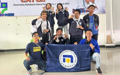 Taklukkan Bidak, Atlet Catur Udinus Raih 7 Medali pada Pomprov Jateng 2025