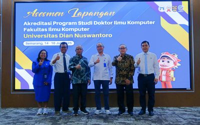 LAM INFOKOM Sukses Gelar Asesmen Lapangan untuk PDIK Udinus, Upaya Raih Akreditasi Unggul