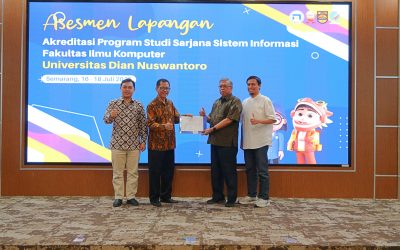 LAM INFOKOM Sukses Gelar Asesmen Lapangan untuk Sisfo Udinus, Upaya Pertahankan Akreditasi Unggul