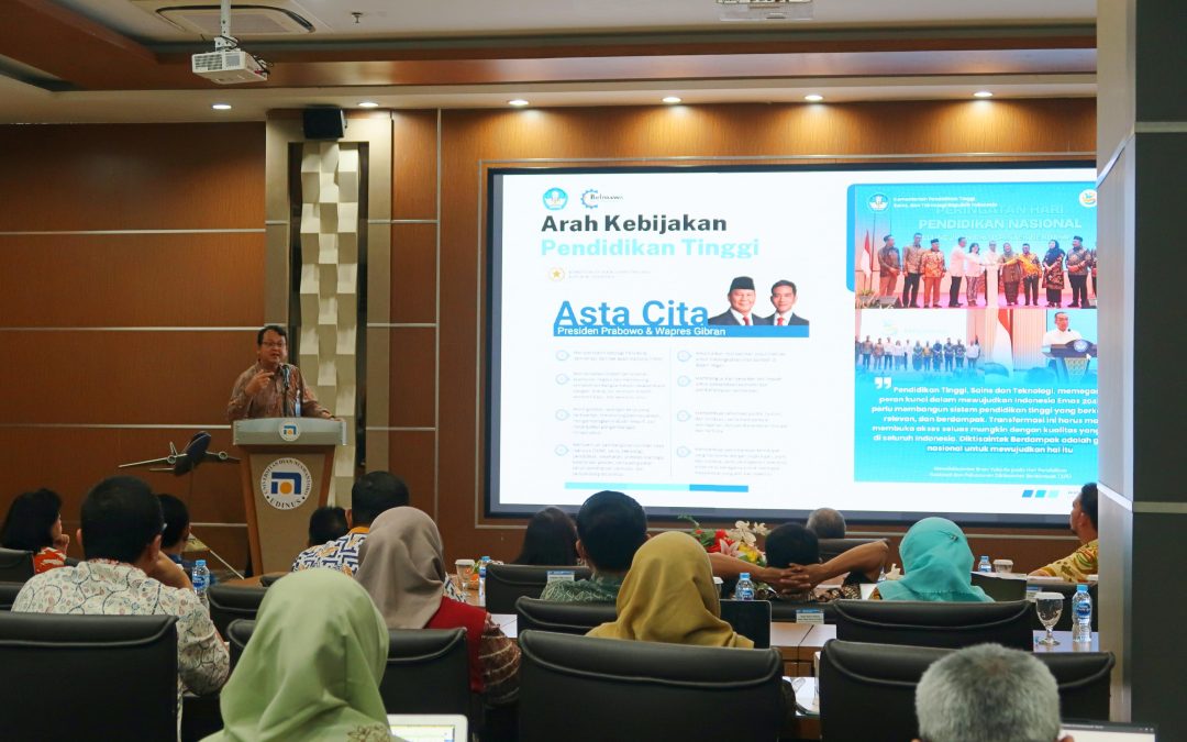 Dorong Transformasi Pendidikan, Belmawa Kemendikbudristek Paparkan Pentingnya Kurikulum OBE di Udinus