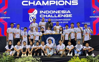 Gelar Juara Umum di Piala Kemenpora RI 2025 Tambah Etalase Prestasi UKM Taekwondo Udinus 