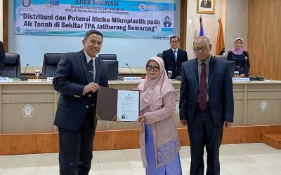 Dosen FKes Udinus Eko Hartini Raih Gelar Doktor, Teliti Risiko Pencemaran Mikroplastik