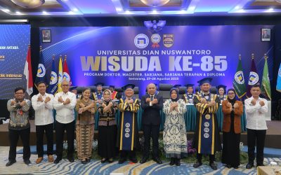 Wisuda ke-85 Udinus Hari Kedua, Jalin Kerja Sama Strategis dengan Industri di Sektor Teknologi dan Keamanan Siber
