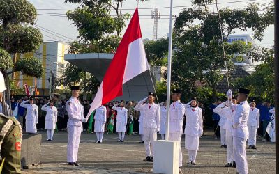 Rayakan HUT ke-80 Republik Indonesia, Udinus Gelar Upacara Khidmat Diikuti 80 Ormawa