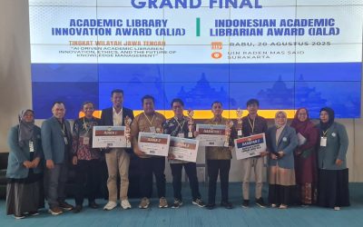 Pustakawan Udinus Raih Prestasi di Indonesian Academic Librarian Award 2025