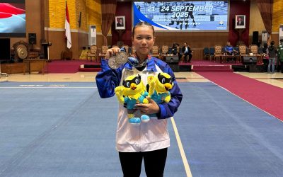Atlet Wushu Udinus Angel, Sumbangkan 2 Medali Perak di POMNAS XIX 2025