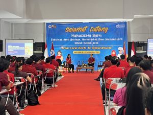 Dinus Inside Hari Ketiga, Mahasiswa Baru FIB Diberi Pemahaman Cross Cultural