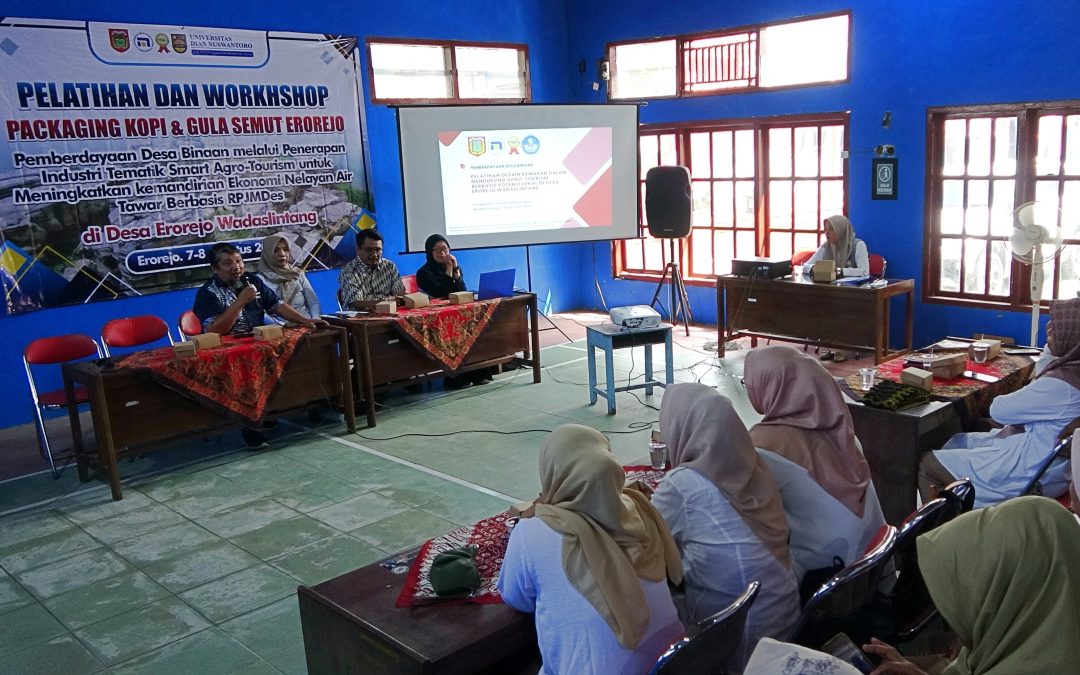 Tim Pengabdian Udinus Terapkan Smart Agro-Tourism, Dorong Kemandirian Ekonomi Desa Erorejo