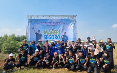 Ajak Mahasiswa Peduli Lingkungan, Prodi Kesling Udinus Berpartisipasi Mageri Segoro