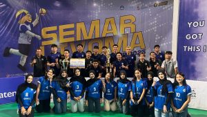 Smash Kemenangan! Atlet Voli Udinus Raih Gelar Juara dan Penghargaan di Livoma 2025