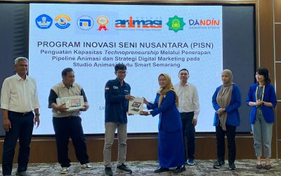 Hibah dari Prodi Animasi Udinus Tandai Kolaborasi dengan SMK Muhammadiyah 1 Semarang dalam PISN 2025