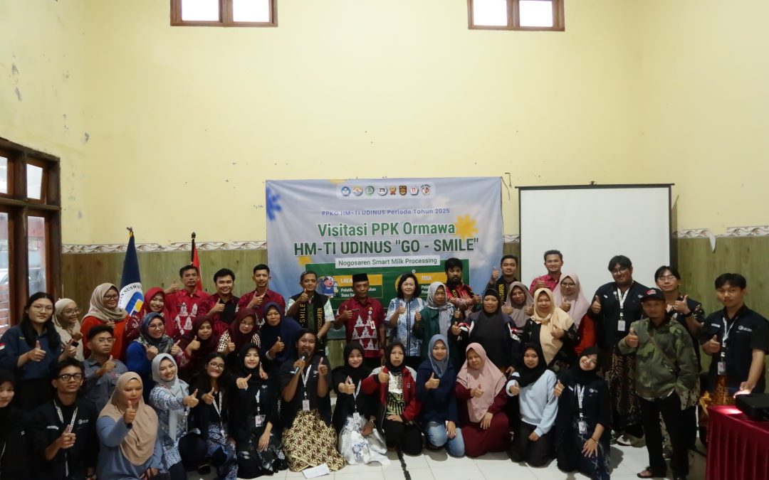 Sulap Desa Nogosaren Jadi Desa Wirausaha, Tim PPKO HMTI Udinus Tuai Apresiasi Belmawa